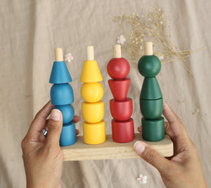 Birch & Bug MultiStacker - Classic - Wooden Toys
