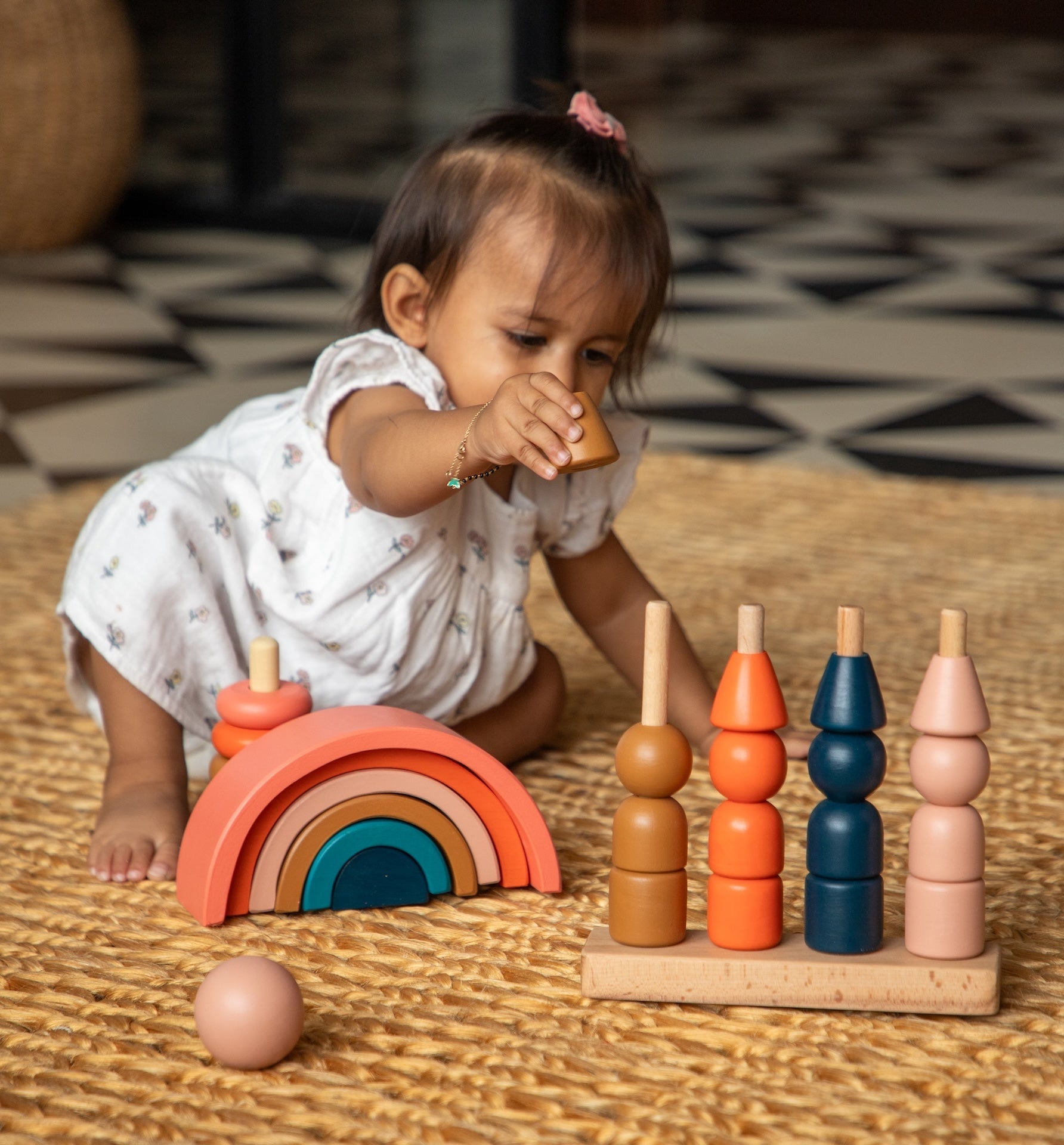 Birch & Bug MultiStacker - Sunset - Wooden Toys