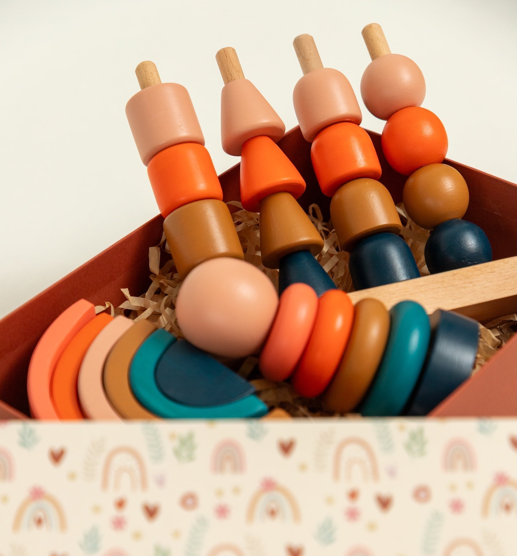 Birch & Bug MultiStacker - Sunset - Wooden Toys