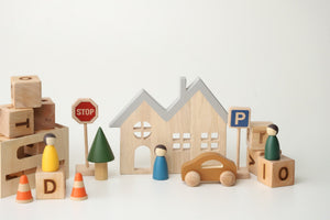 Birch & Bug My First Little World Playset | The Mom Store - Wooden Toys