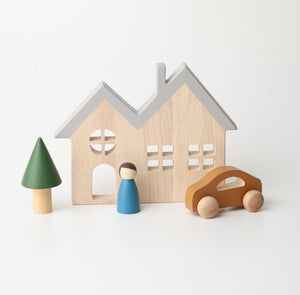 Birch & Bug My First Little World Playset | The Mom Store - Wooden Toys