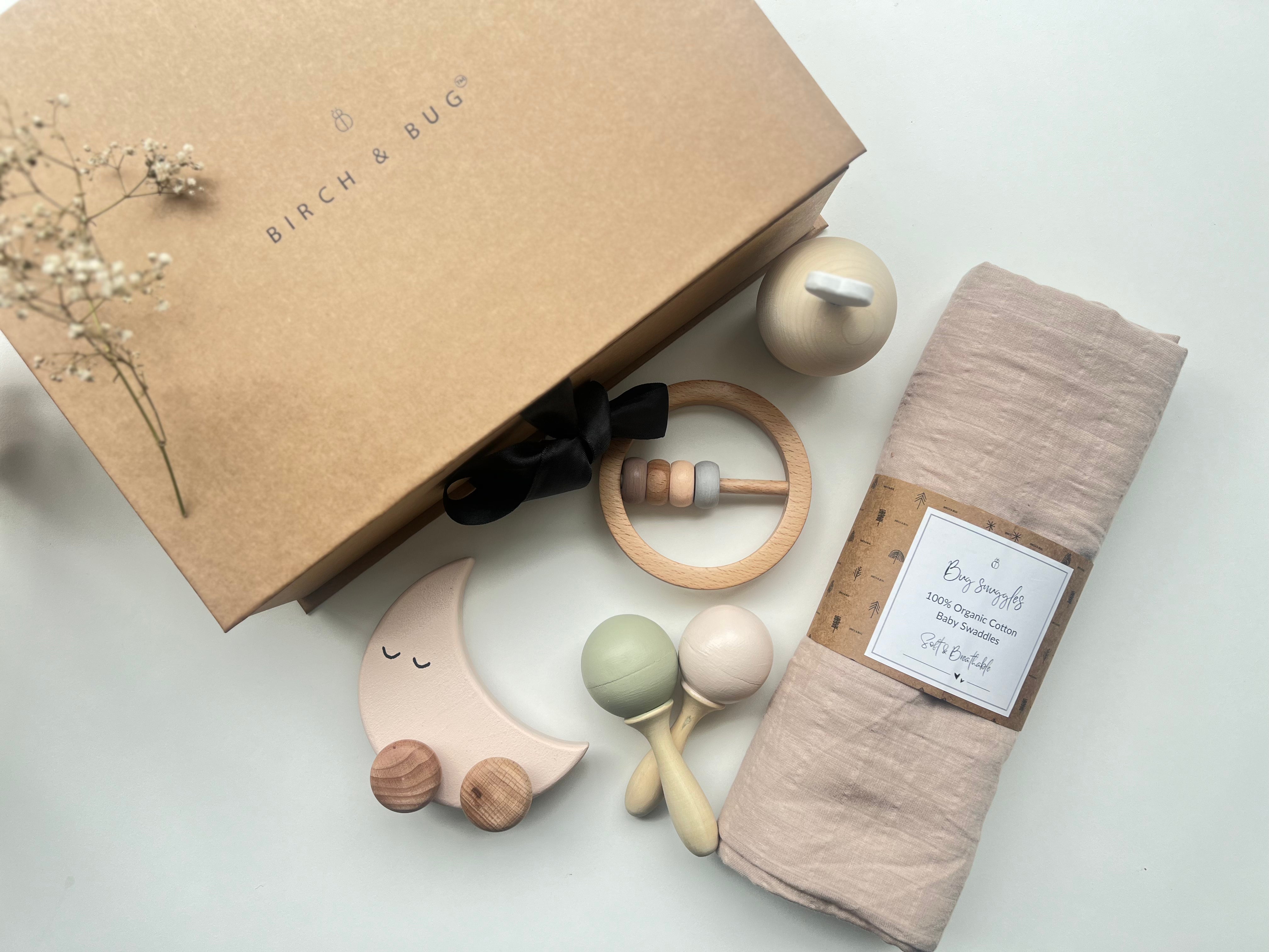 Birch & Bug NewBorn Gift box - Moon - Gift Box