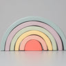 Birch & Bug Pastel Wooden Rainbow Stacker - Stacker