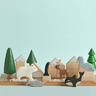 Birch & Bug Polar Animals Set of 6 - BBAC0601