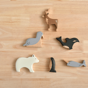 Birch & Bug Polar Animals Set of 6 - BBAC0601