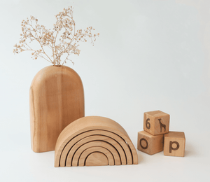Birch & Bug Rainbow Stacker - Natural - Stacker