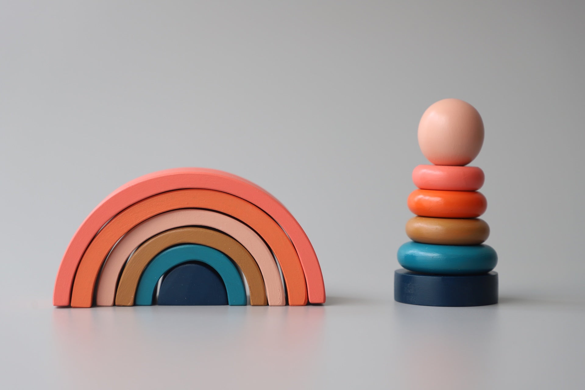 Birch & Bug Rainbow Stacker - Sunset - Stacker