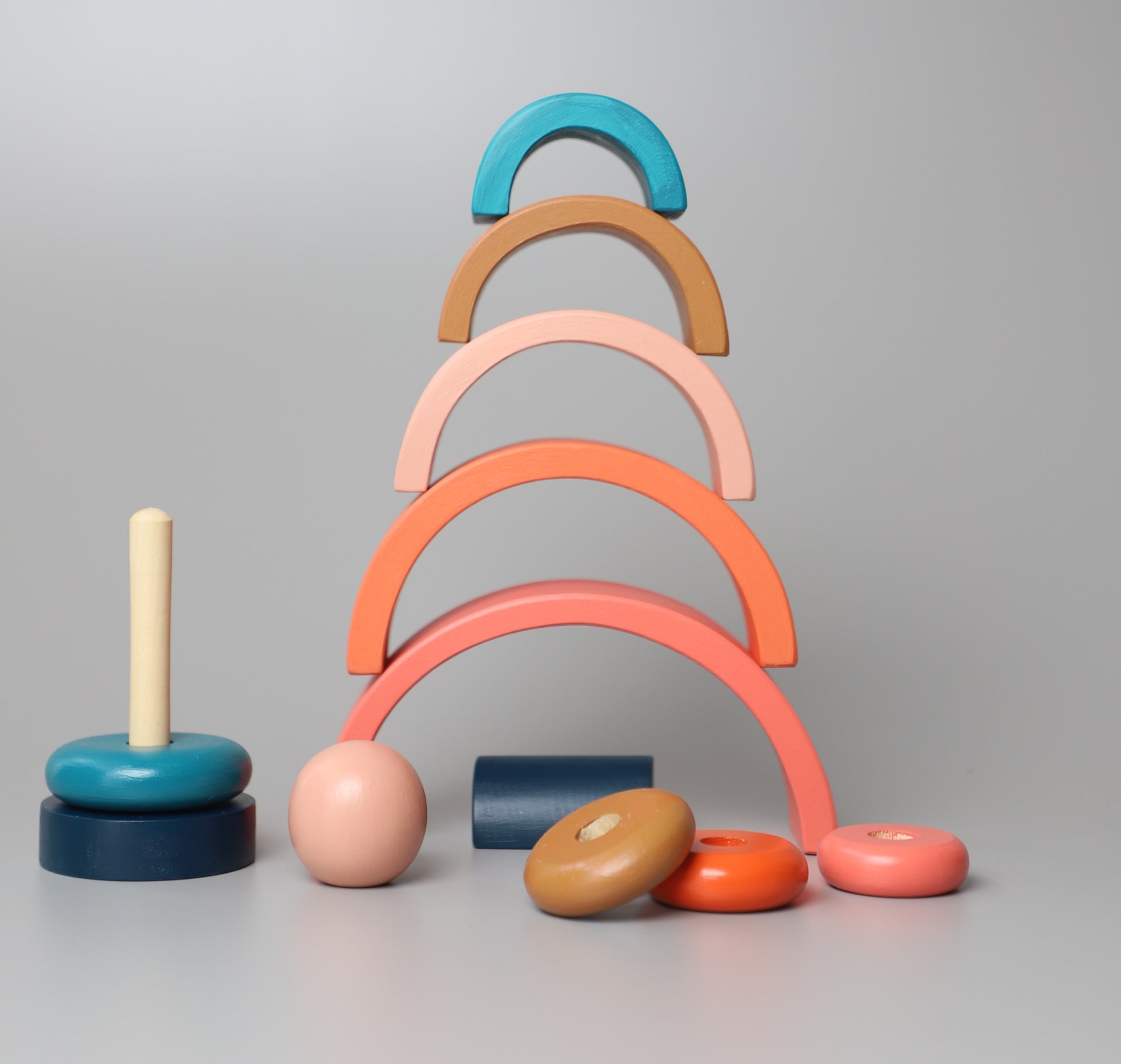 Birch & Bug Rainbow Stacker - Sunset - Stacker