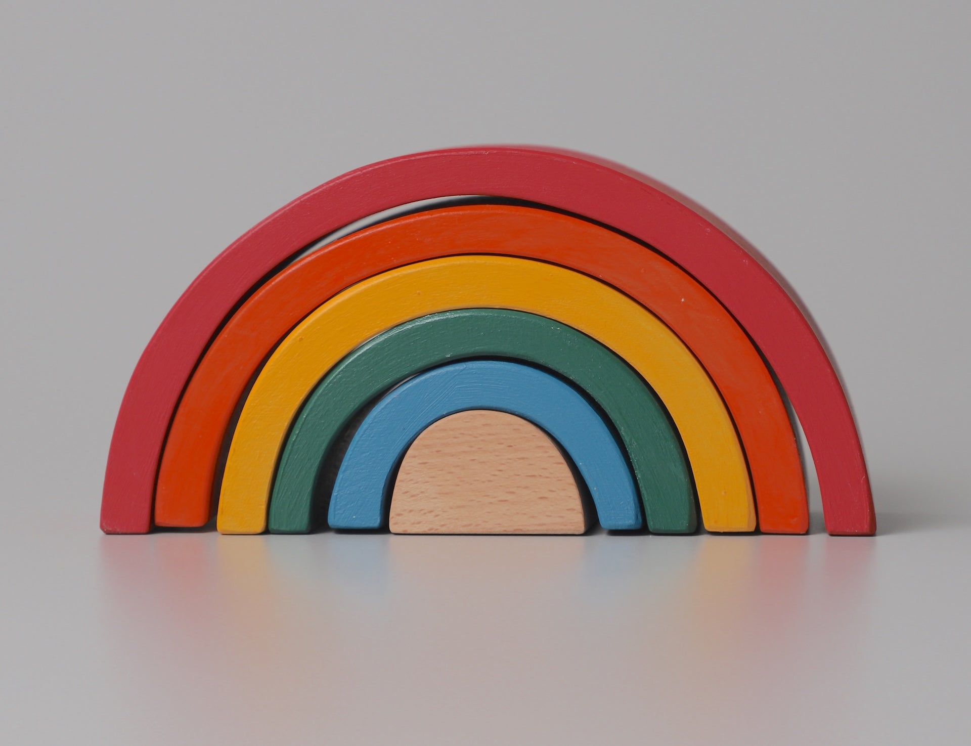 Birch & Bug Rainbow Wooden Stacker - Classic - Stacker