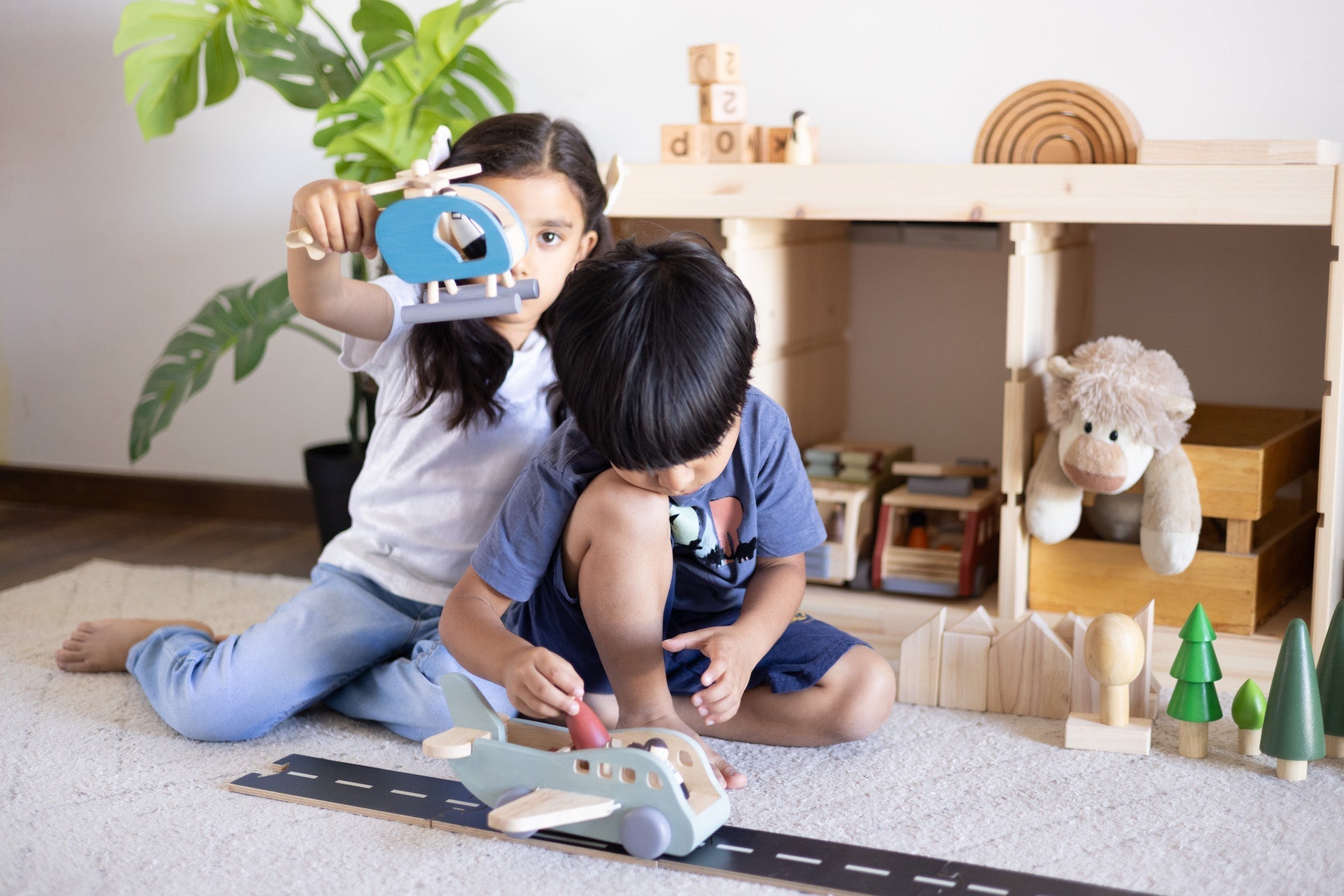 Birch & Bug Rescue - Rotor Helicopter - Wooden Vehicles