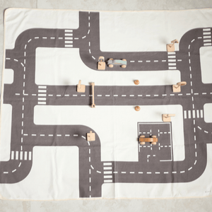 Birch & Bug Road Track Play mat - Wooden Toy