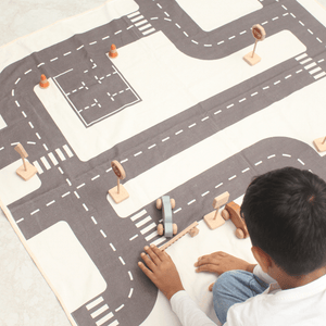 Birch & Bug Road Track Play mat - Wooden Toy