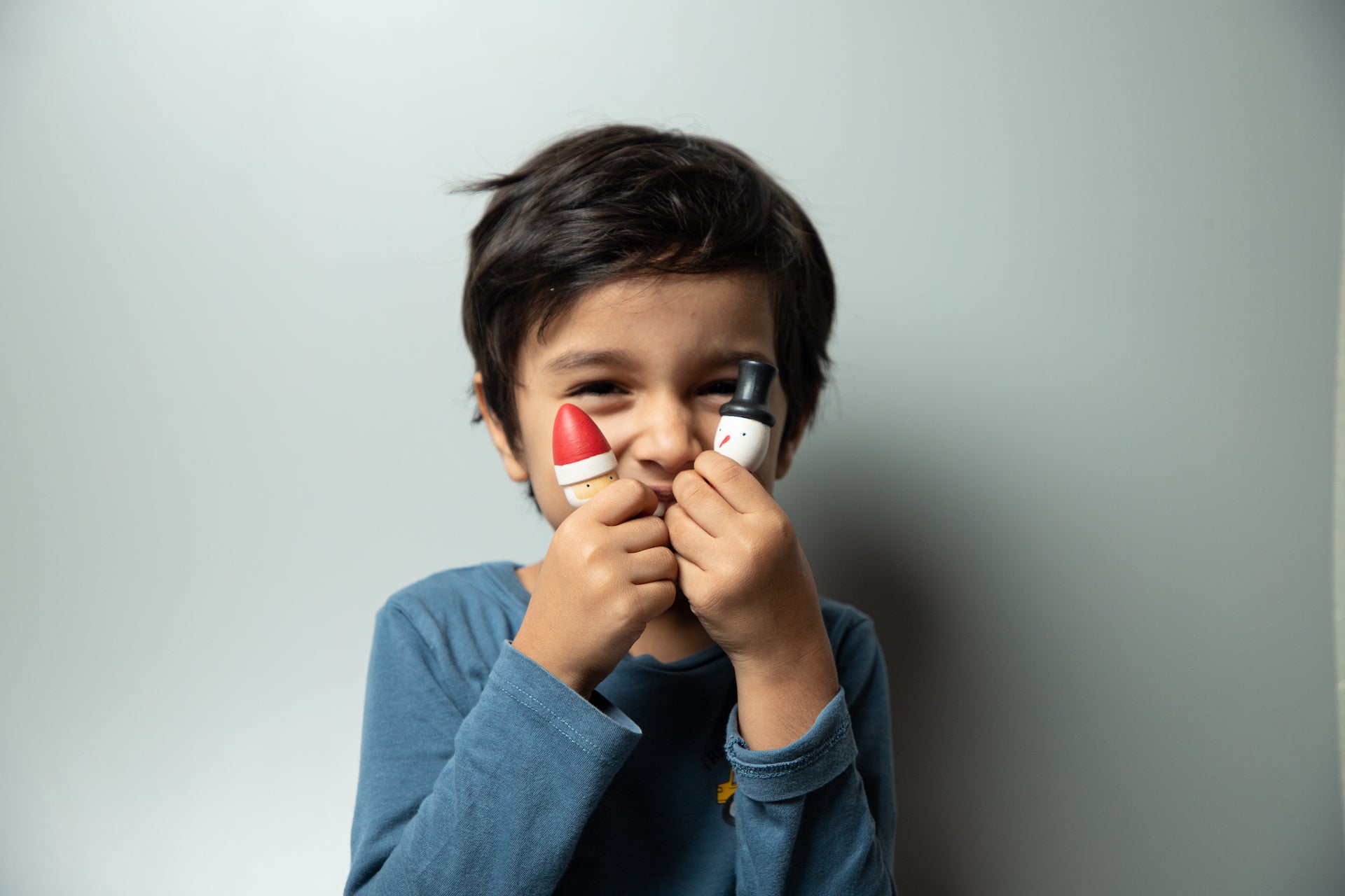 Birch & Bug Santa & Snowman Set - Wooden Toys