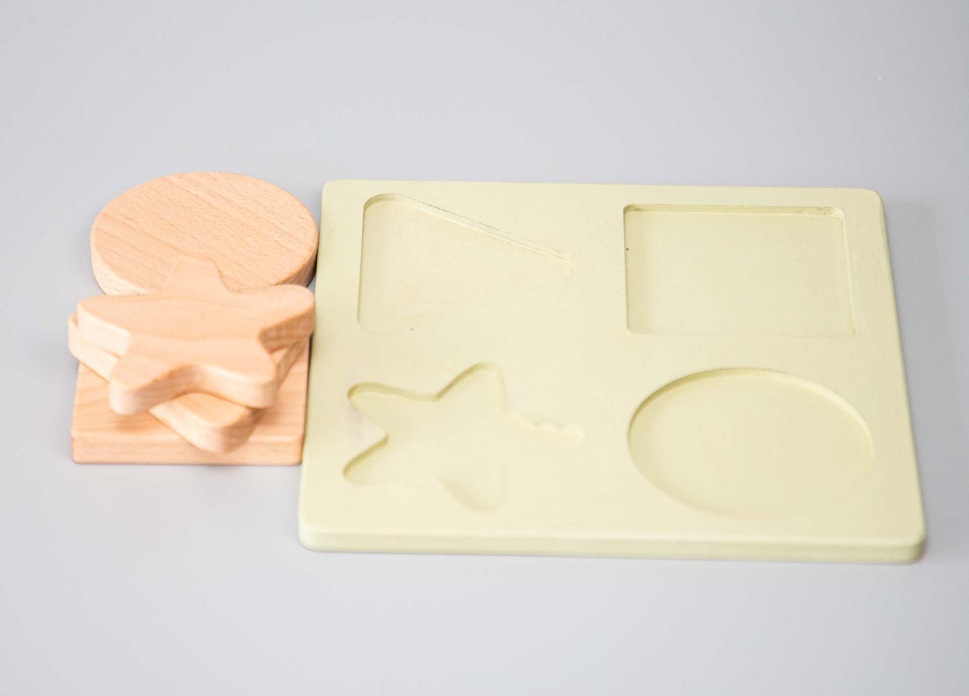 Birch & Bug Shape Puzzle Set of 4 - Wooden Puzzles