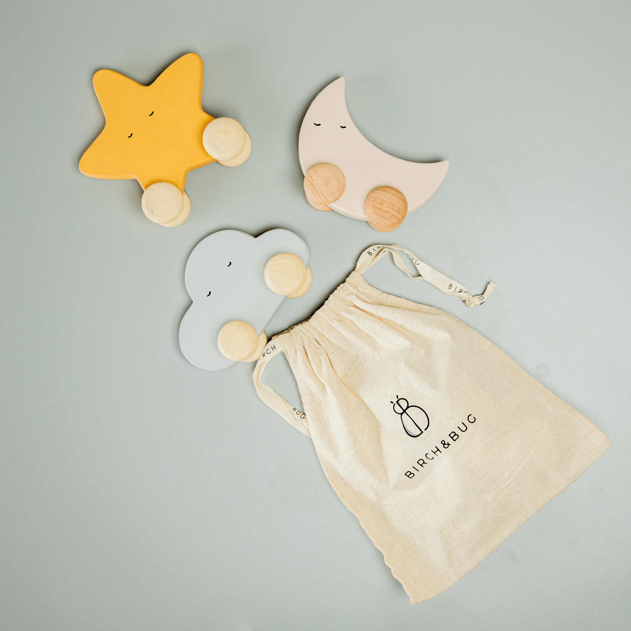 Birch & Bug Sky Roller Toys Set of 3 - BBRT0301