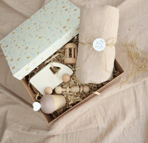 Birch & Bug Sweet Dreams Newborn Gift Box | The Mom Store - Wooden Toys
