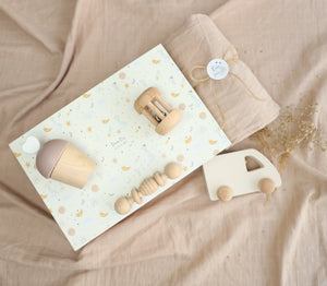 Birch & Bug Sweet Dreams Newborn Gift Box | The Mom Store - Wooden Toys