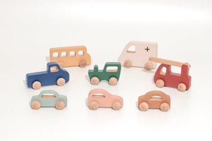 Birch & Bug Tractor Roller Toy - 1+ year - Wooden Vehicles