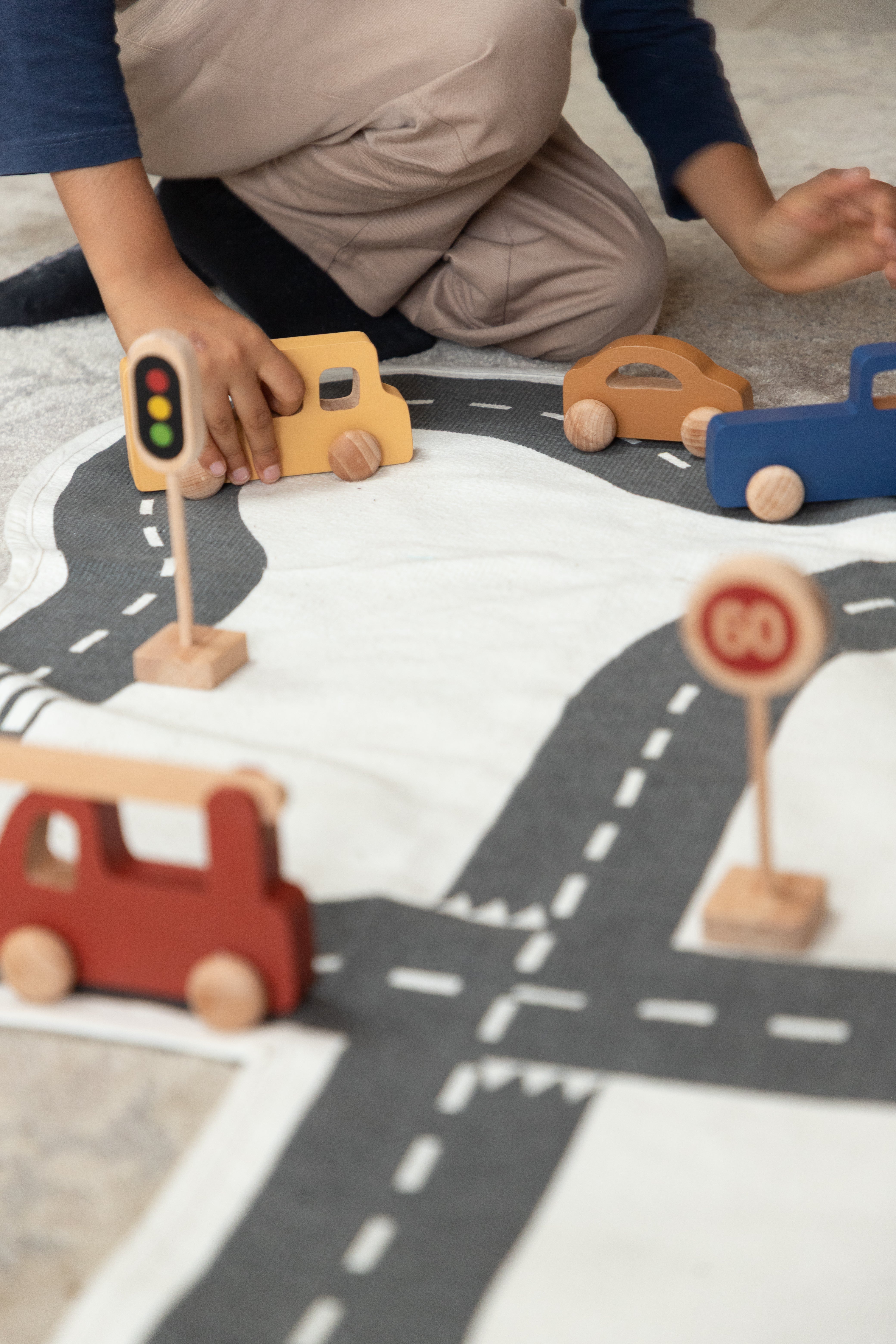 Birch & Bug Traffic Signs - Set of 14 - Wooden Vehicles