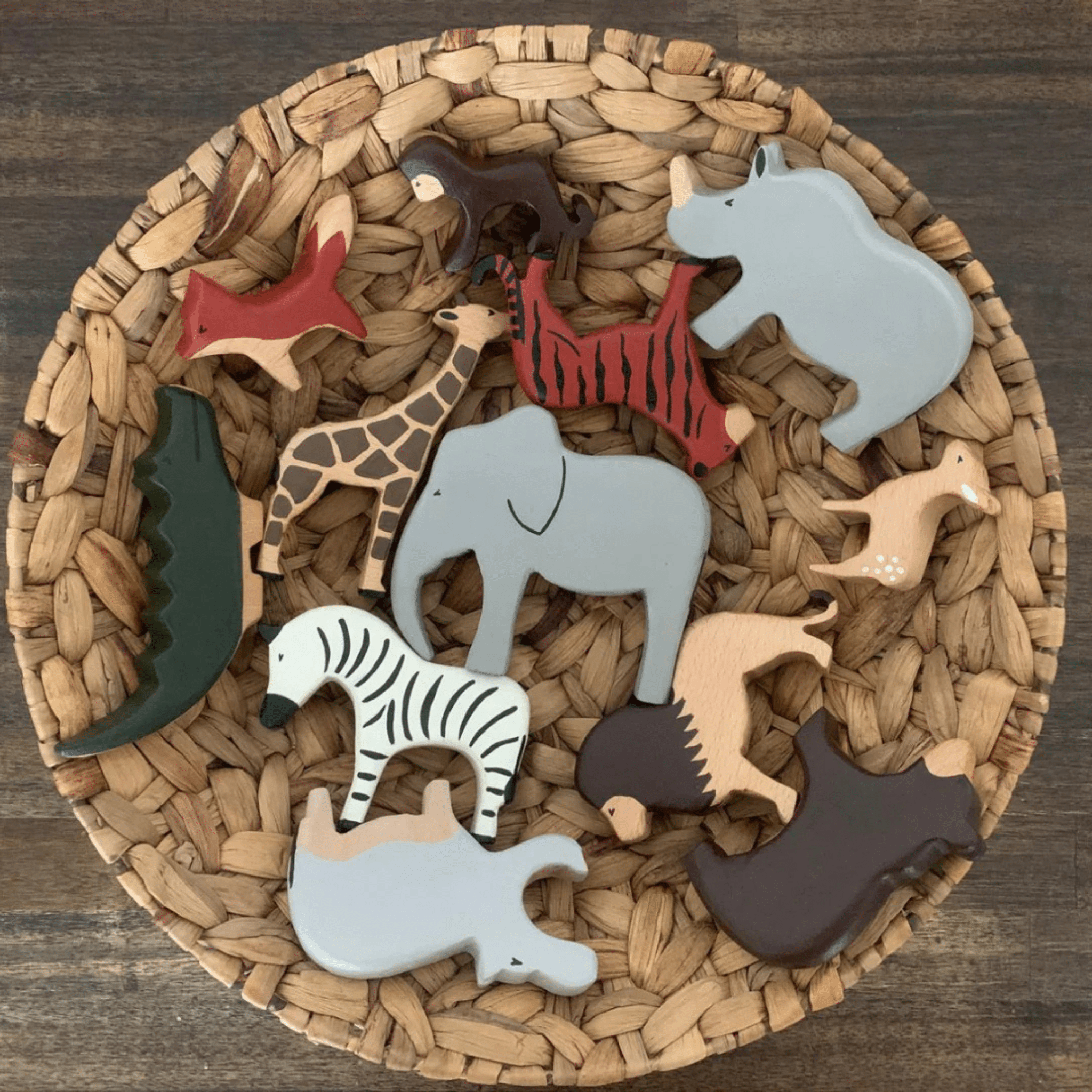 Birch & Bug Wild Animals Set of 12 - BBWA1201