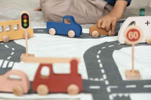 Birch & Bug Zoomie Car - Classic Brown - Wooden Vehicles