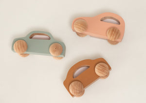 Birch & Bug Zoomie Car - Warm Peach - Wooden Vehicles