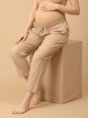 Biscotti Maternity Lounge Pants - Sand Maternity Bottoms