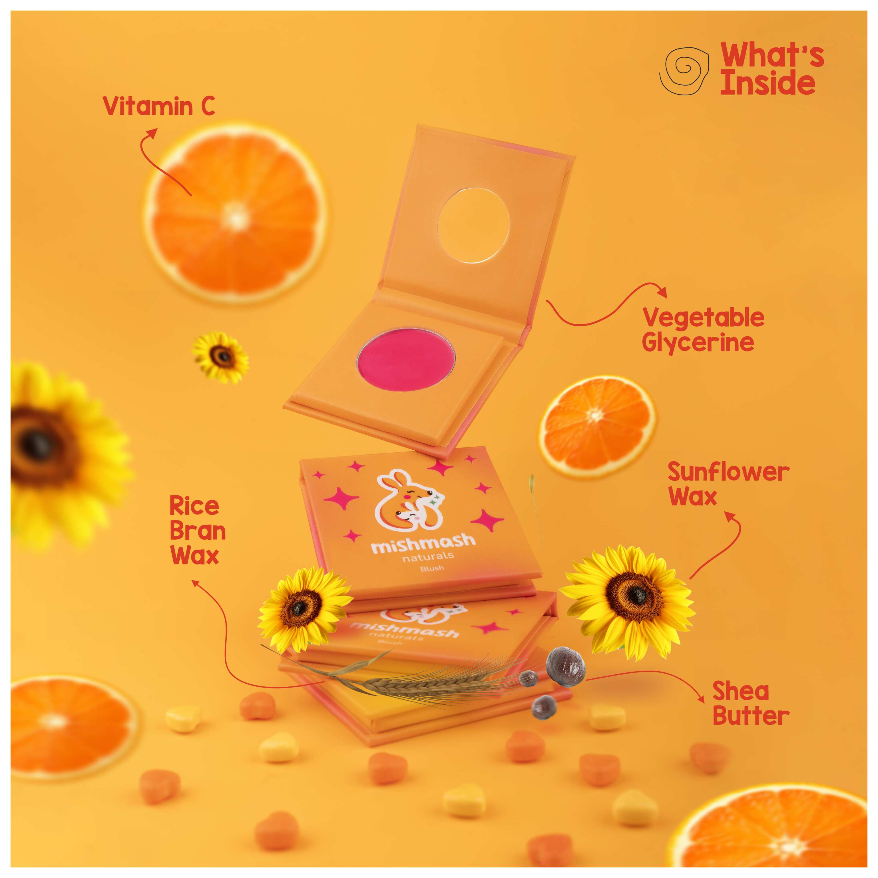 Mishmash Naturals Rosy Cheeks Natural Blush