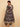 Black Block Print Anarkali Kurta Set - MEW - SC - BKBL - S