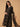 Black Bloom Maternity and Nursing Kurta Set With Dupatta - S Maternity Ethnic Set