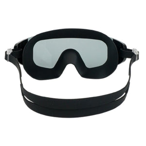 Black Full Glass panel styled Anti Fog UV Protection leakproof design Swim Goggles for Adults - Swim