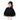 Black Fur Trim Party Top for Girls - 3 - 4 Years Kids Clothing