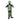 Black Green Luminous Skeleton Kids Halloween Costume - Little Surprise BoxBlack Green Luminous Skeleton Kids Halloween Costume