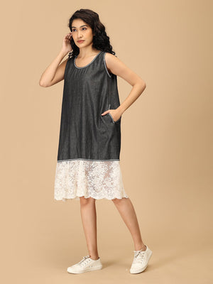 S Lace Assassin Women's Chambray Dress - Women's Dress