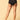 back side view of black coloured over belly support maternity panty from the mom store 