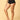 Side view of black coloured over belly support maternity panty from the mom store 