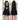 Black Pinafore style 2pcs Casualwear set for Girls - 3 - 4 Years Kids Clothing