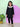 Black Plaid Flannel Girls Winter Dress - KWW - PB - BLKPLD - 6 - 12