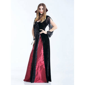 Black & Red Witch Adult Costume Fancy Dress Up - M Halloween