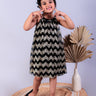 Black Splendor Girls Casual Dress - KCW - MC - BKSP - 1 - 2