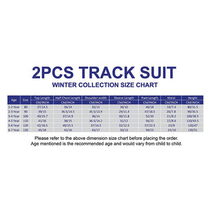 Black & White Dotted Teddy , 2Pcs Tracksuit Set for Kids - 2 - 3 Years Kids Clothing