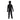 Black White Luminious Glow in Dark Skeleton Kids Halloween Costume - Little Surprise BoxBlack White Luminious Glow in Dark Skeleton Kids Halloween Costume