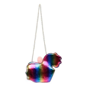 Blingy Rainbow Unicorn Sling Bag - 