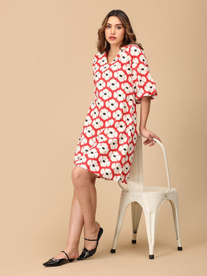 Multi Bloom Babe Women's Dress - Women's Dress