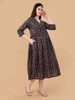 Bloom & Go Maternity And Nursing Dress - S Maternity Casual Dress