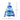 Blue 3D Astronaut Toy Lid Kids Stainless Steel Water Bottle,500ml - Back To School