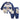 Blue 3D Monkey Face 2Pcs Track Suit Set For Winter And All Season Wear - 1 - 2 Years Kids Clothing