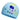 Blue Astro Dino, Silicone Kids Swim Cap, 4 years - 10 years - 4 - 10 years Swim
