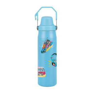 Blue Bento Box & Water Bottle Combo Rakhi Gift for Brother - Little Surprise BoxBlue Bento Box & Water Bottle Combo Rakhi Gift for Brother