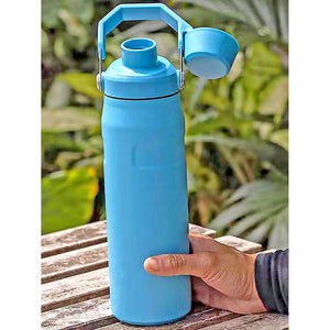 Blue Bento Box & Water Bottle Combo Rakhi Gift for Brother - Little Surprise BoxBlue Bento Box & Water Bottle Combo Rakhi Gift for Brother